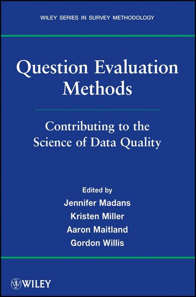 Produktbild: Question Evaluation Methods