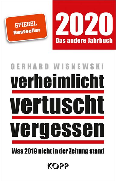 Produktbild: Verheimlicht - vertuscht - vergessen 2020