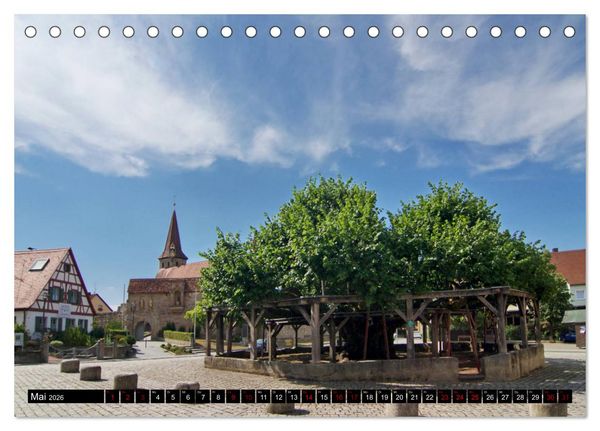 Produktbild: Dorflinden (Tischkalender 2026 DIN A5 quer), CALVENDO Monatskalender