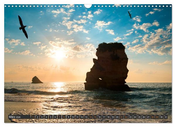 Produktbild: ALGARVE - Urlaub f&uuml;r die Seele (Wandkalender 2026 DIN A3 quer), CALVENDO Monatskalender