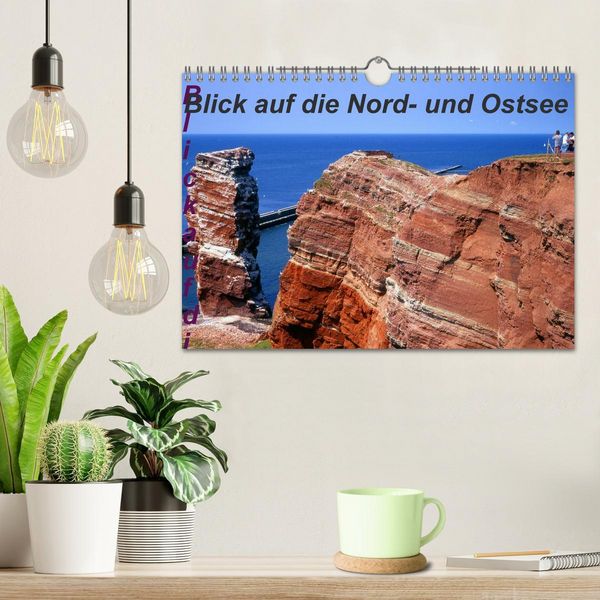 Produktbild: Blick auf die Nord-und Ostsee (Wandkalender 2026 DIN A4 quer), CALVENDO Monatskalender