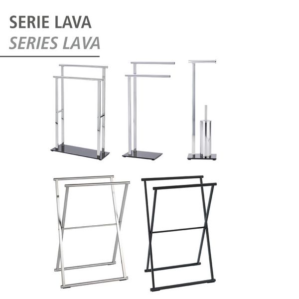 Produktbild: Handtuchst&auml;nder Mod. Lava, aus rostfreiem Edelstahl