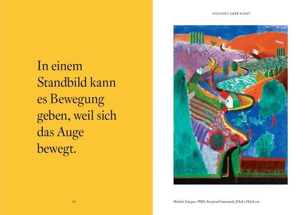 Produktbild: David Hockney und wie er die Welt sieht