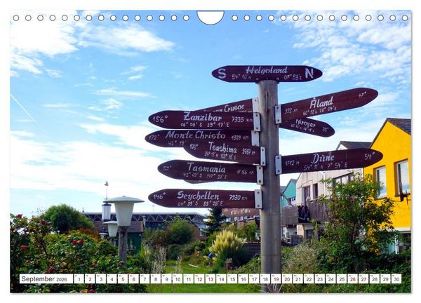 Produktbild: Helgoland Highlights (Wandkalender 2026 DIN A4 quer), CALVENDO Monatskalender