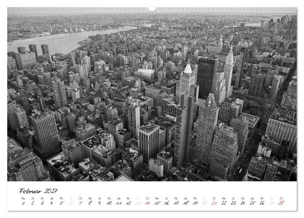 Produktbild: New York &ndash; The Big Apple (hochwertiger Premium Wandkalender 2027 DIN A2 quer), Kunstdruck in Hochglanz