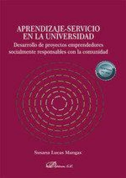 Produktbild: Aprendizaje-servicio en la universidad : desarrollo de proyectos emprendedores socialmente responsables con la comunidad