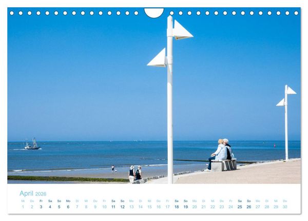 Produktbild: Sommer auf Norderney (Wandkalender 2026 DIN A4 quer), CALVENDO Monatskalender