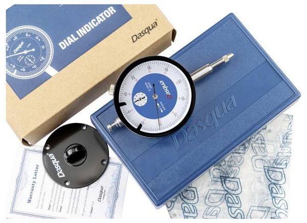 Produktbild: Dasqua 5111-1005 Messuhr mit Kontrollma&szlig; 10mm Ablesung: 0.01mm