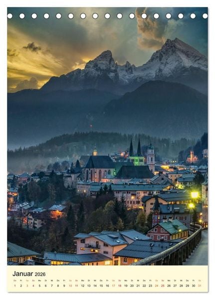 Produktbild: Abenteuer Nationalpark in Deutschland (Tischkalender 2026 DIN A5 hoch), CALVENDO Monatskalender