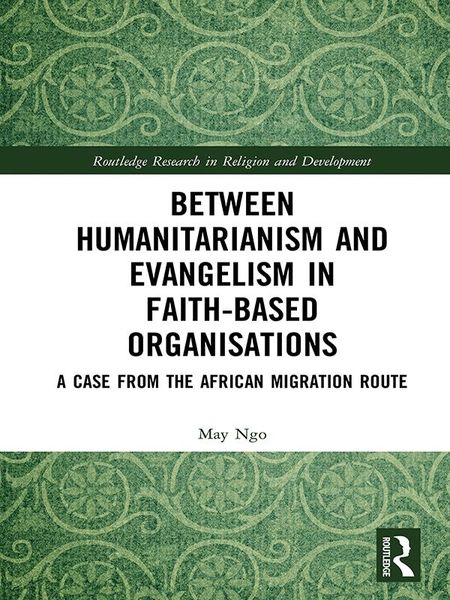 Produktbild: Between Humanitarianism and Evangelism in Faith-based Organisations