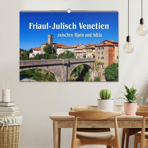 Produktbild: Friaul-Julisch Venetien - zwischen Alpen und Adria (Wandkalender 2026 DIN A2 quer), CALVENDO Monatskalender
