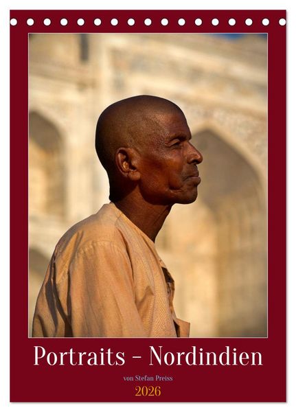 Produktbild: Portraits - Nordindien (Tischkalender 2026 DIN A5 hoch), CALVENDO Monatskalender
