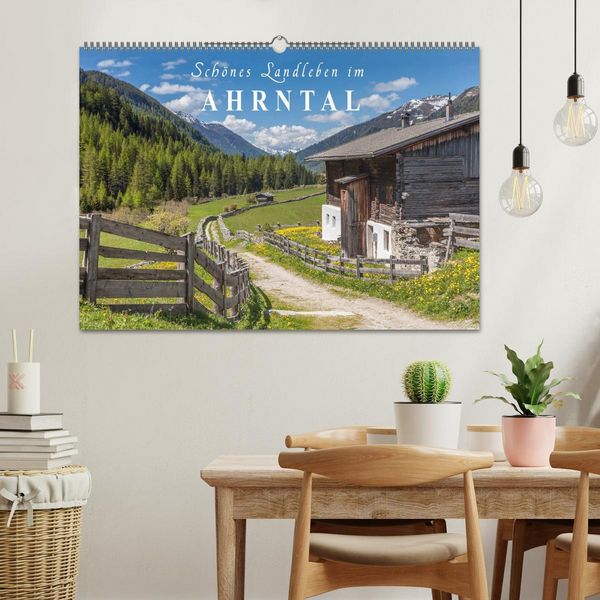 Produktbild: Sch&ouml;nes Landleben im Ahrntal (Wandkalender 2026 DIN A2 quer), CALVENDO Monatskalender