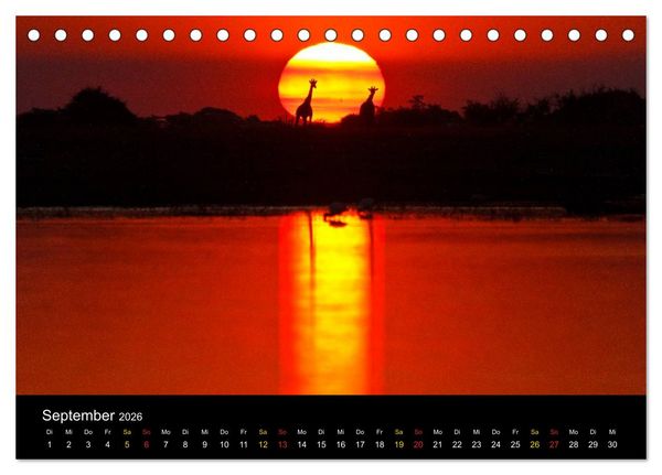 Produktbild: What a wonderful world (Tischkalender 2026 DIN A5 quer), CALVENDO Monatskalender