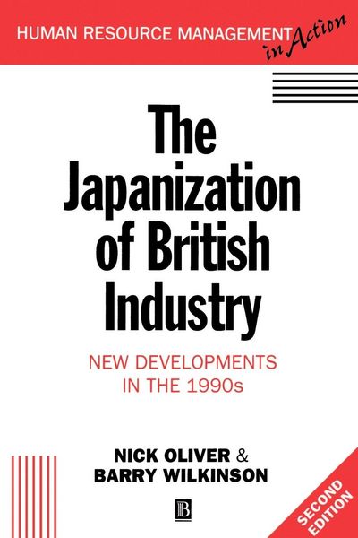 Produktbild: The Japanization of British Industry