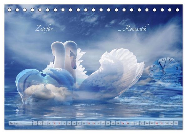 Produktbild: Alles hat seine Zeit - Mach Deine kleine Welt perfekt (Tischkalender 2027 DIN A5 quer), CALVENDO Monatskalender