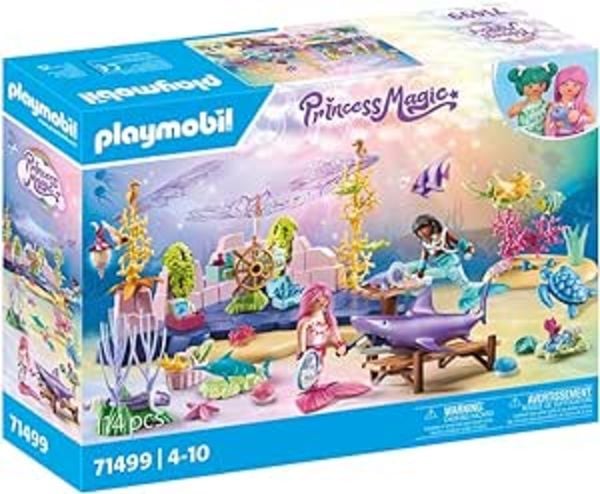 PLAYMOBIL 71499 - Princess Magic - Meerjungfrauen-Tierpflege