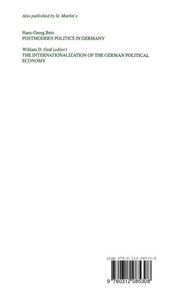 Produktbild: Political Culture in Germany