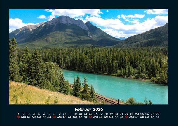 Produktbild: Landschaftskalender 2026 Fotokalender DIN A4