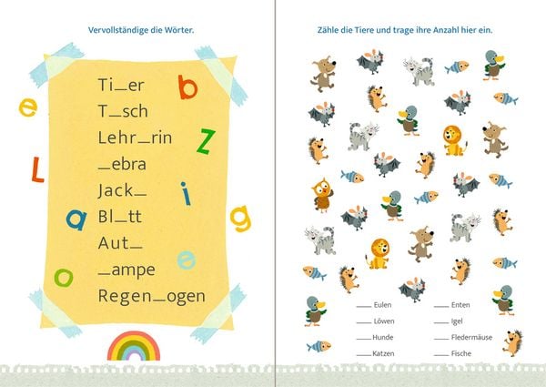 Produktbild: Meine superschlaue kunterbunte Schulstart-Box