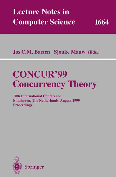 Produktbild: CONCUR'99. Concurrency Theory