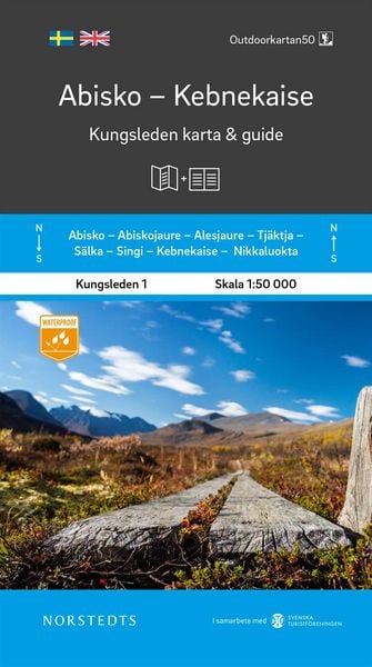 Produktbild: Abisko Kebnekaise Kungsleden 1 1:50 000