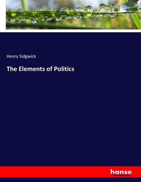 Produktbild: The Elements of Politics