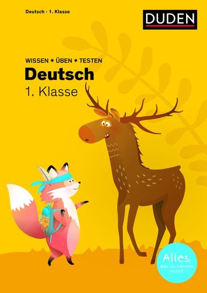 Wissen - Üben - Testen: Deutsch 1. Klasse