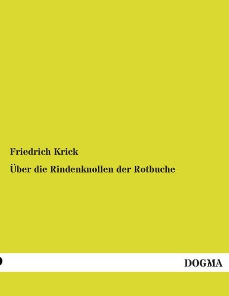 Produktbild: &Uuml;ber die Rindenknollen der Rotbuche