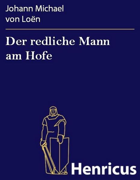 Produktbild: Der redliche Mann am Hofe
