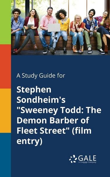 Produktbild: A Study Guide for Stephen Sondheim's "Sweeney Todd