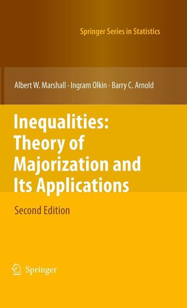 Produktbild: Inequalities: Theory of Majorization and Its Applications