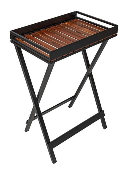 Produktbild: Beistelltisch mit Tablett Mod. Taba, zertifiziertes Akazienholz