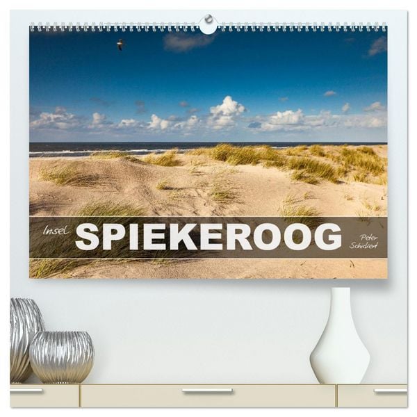 Produktbild: Insel Spiekeroog (hochwertiger Premium Wandkalender 2026 DIN A2 quer), Kunstdruck in Hochglanz