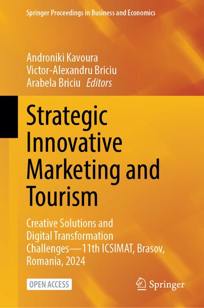 Produktbild: Strategic Innovative Marketing and Tourism
