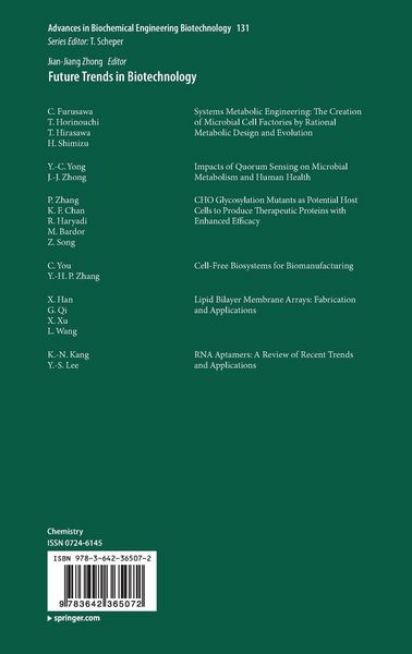 Produktbild: Future Trends in Biotechnology