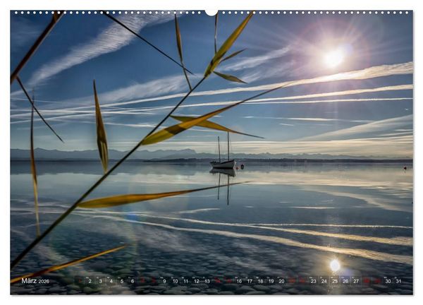 Produktbild: F&uuml;nf-Seen-Land (hochwertiger Premium Wandkalender 2026 DIN A2 quer), Kunstdruck in Hochglanz