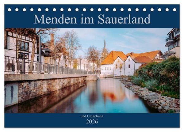 Produktbild: Menden im Sauerland und Umgebung (Tischkalender 2026 DIN A5 quer), CALVENDO Monatskalender