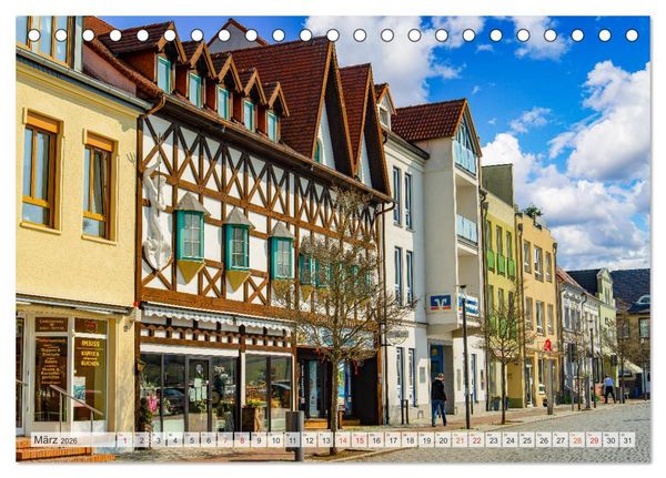 Produktbild: Ribnitz Damgarten Impressionen (Tischkalender 2026 DIN A5 quer), CALVENDO Monatskalender