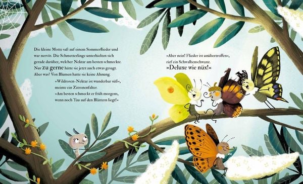 Produktbild: Die kleine Motte, die davon tr&auml;umte, anders zu sein