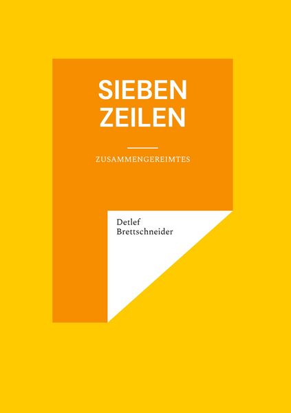 Produktbild: Sieben Zeilen