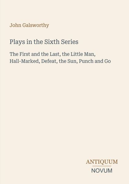 Produktbild: Plays in the Sixth Series