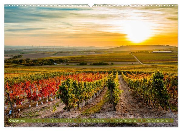 Produktbild: Rheinhessen-Impressionen (hochwertiger Premium Wandkalender 2026 DIN A2 quer), Kunstdruck in Hochglanz