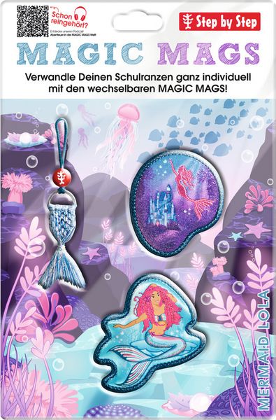Produktbild: STEP BY STEP&reg; Schulrucksack Zubeh&ouml;rset Magic Mags, Mermaid Lola