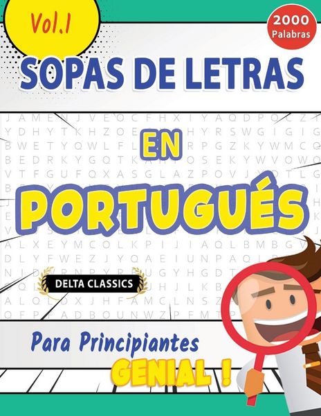 Produktbild: Sopa De Letras En Portugu&eacute;s Para Principiantes - Genial! Vol.1 - Delta Classics