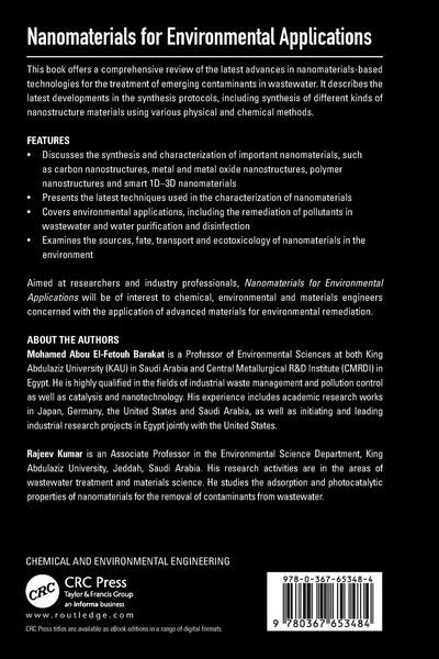 Produktbild: Nanomaterials for Environmental Applications