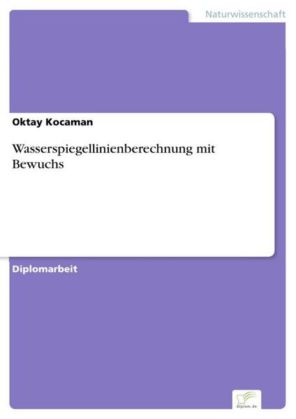 Produktbild: Wasserspiegellinienberechnung mit Bewuchs