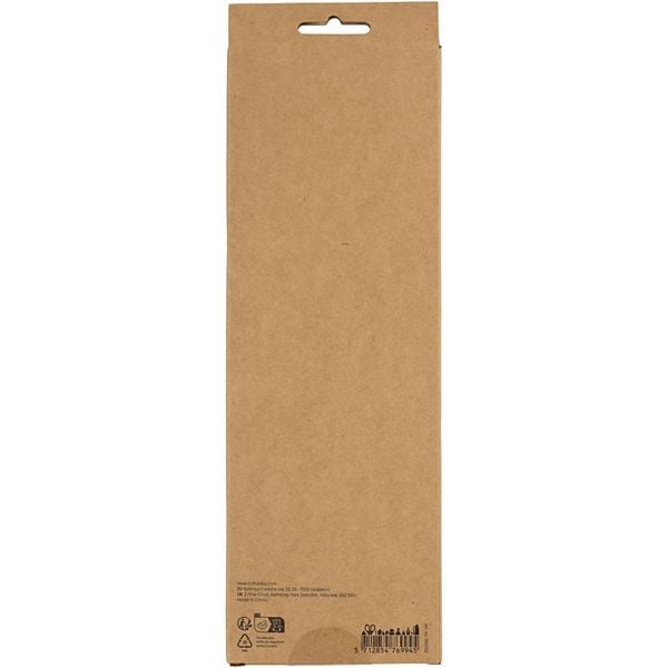 Produktbild: Creativ Company Chenilledraht, L 30 cm, Dicke 6 mm, sortiert Farben, 25 Stk sortiert
