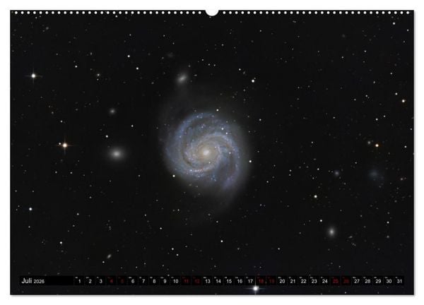 Produktbild: Ein Streifzug durch das Universum (Wandkalender 2026 DIN A2 quer), CALVENDO Monatskalender