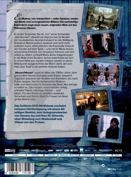 Produktbild: Mozart Mozart LTD. [2 DVDs]